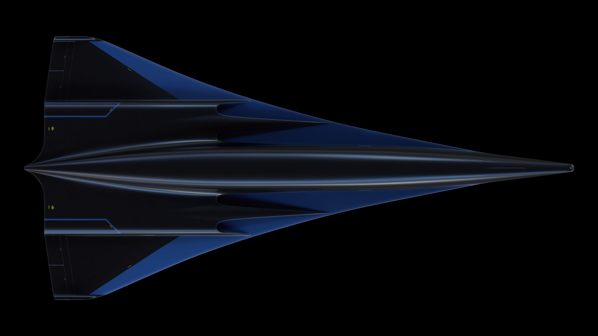 3D Raven - B Model - Hypersonic Business Jet 8K Model - TurboSquid 2043378