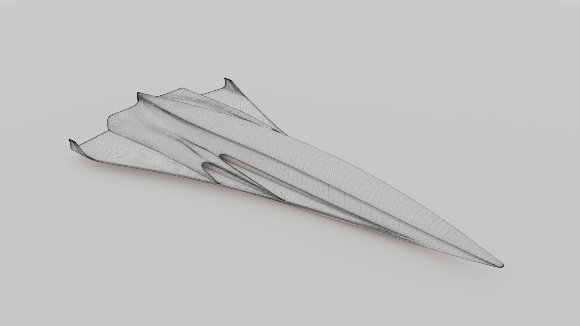 3D Raven - B Model - Hypersonic Business Jet 8K Model - TurboSquid 2043378