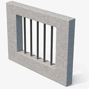 3D Concrete Panel With Cell model