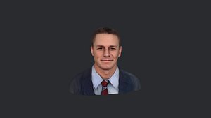 John Cena- Realistic bust head ready 3d Model