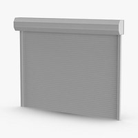 Storefront Rolling Gate - Gate 02 Clean