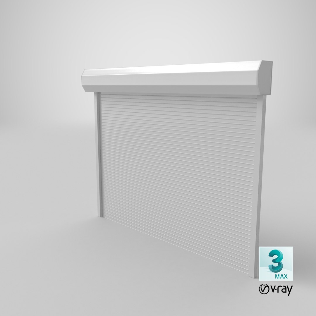 Storefront-rolling-gate---gate-02-clean 3D Model - TurboSquid 1338392