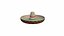 Mexican Hat - Sombrero Mexicano - Low Poly