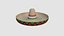 Mexican Hat - Sombrero Mexicano - Low Poly