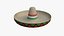 Mexican Hat - Sombrero Mexicano - Low Poly