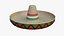 Mexican Hat - Sombrero Mexicano - Low Poly