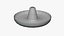 Mexican Hat - Sombrero Mexicano - Low Poly