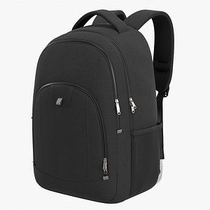 3D Backpack with laptop compartment model