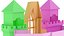 Quarto Infantil Castle Bed