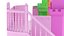 Quarto Infantil Castle Bed