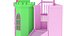 Quarto Infantil Castle Bed