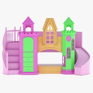 Castle Bed Kid Room