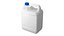Contenitore in plastica bianco 02