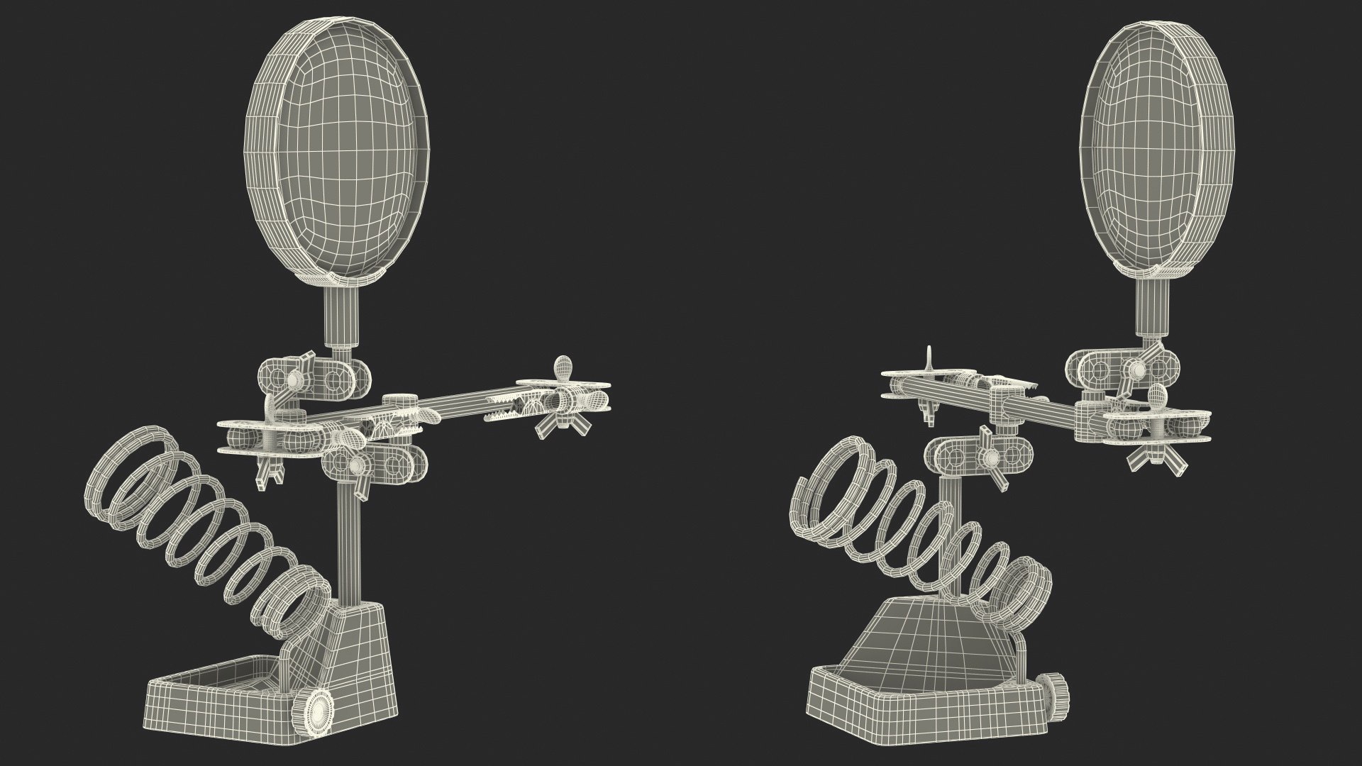 3D model helping hands magnifier soldering https://p.turbosquid.com/ts-thumb/eY/ZMjlgJ/JM1luQy5/helpinghandswithmagnifierandsolderingironstandrigged3dmodel020/jpg/1597544855/1920x1080/fit_q87/820068d4a854788f9e7e5e00154e5cdeded4f970/helpinghandswithmagnifierandsolderingironstandrigged3dmodel020.jpg