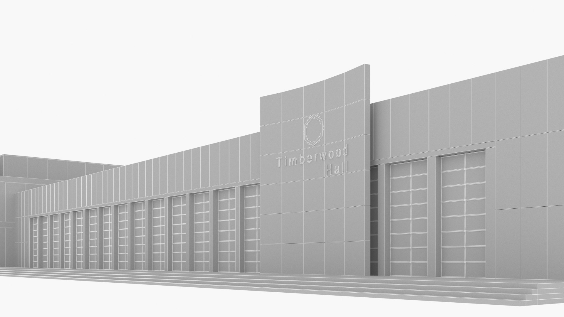 Convention Center Model - TurboSquid 2390081
