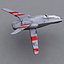 free space fighter 3d model