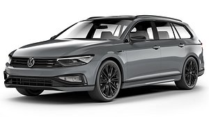 3D Volkswagen Passat B8 FL Variant R-Line Edition 2020