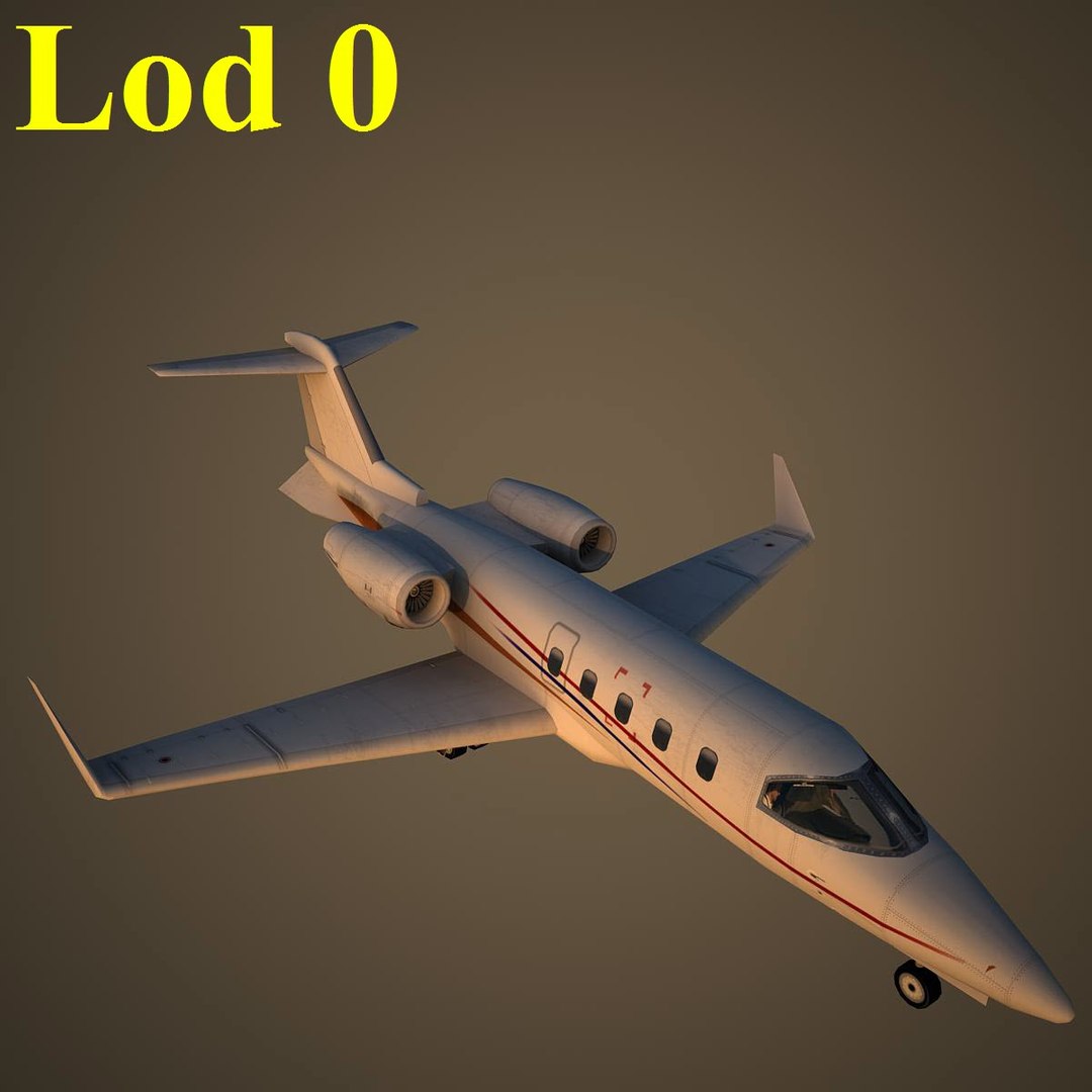 Learjet 55 Jet Jdi Max