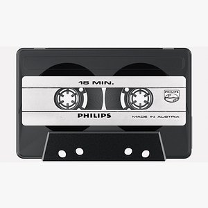 Audio cassette model retro tape recording equipment