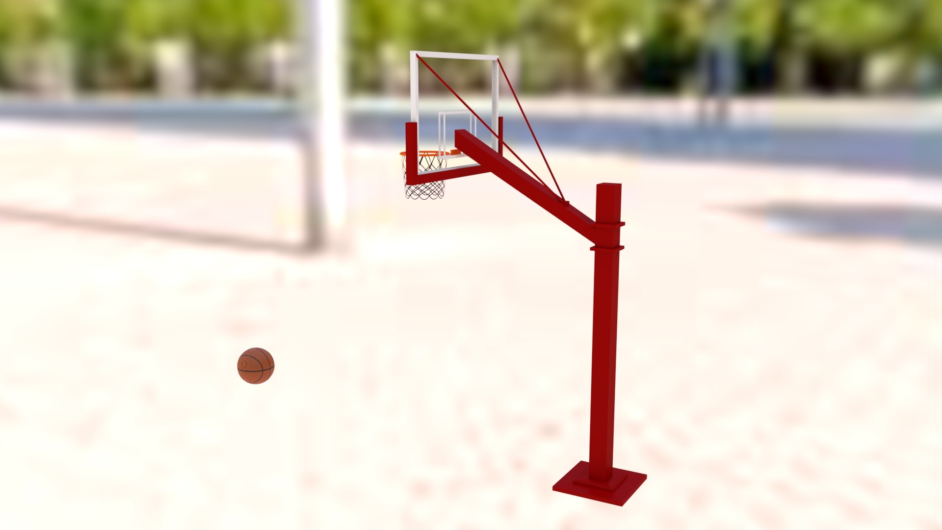 Basketball Model - TurboSquid 1967480