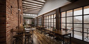 Industrial Coffee Shop
