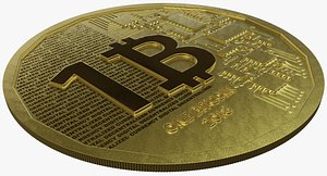 Bitcoin 3D model