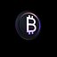 Bitcoin Low-poly 3D model