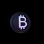 Bitcoin Low-poly 3D model