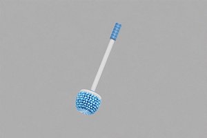 3D Toilet Brush Cartoon