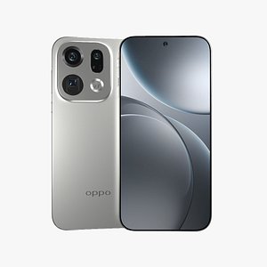 3D model Oppo Find X9 Pro Silk White