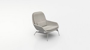 3D BluDot Field Lounge Chair