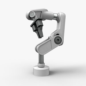 3D robotic arm fixed model