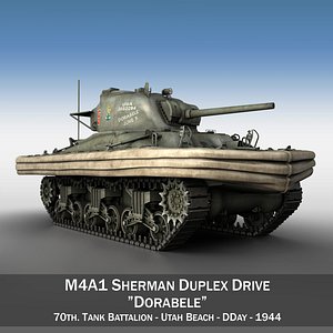 M4A1 Sherman - Duplex Drive - Dorabele