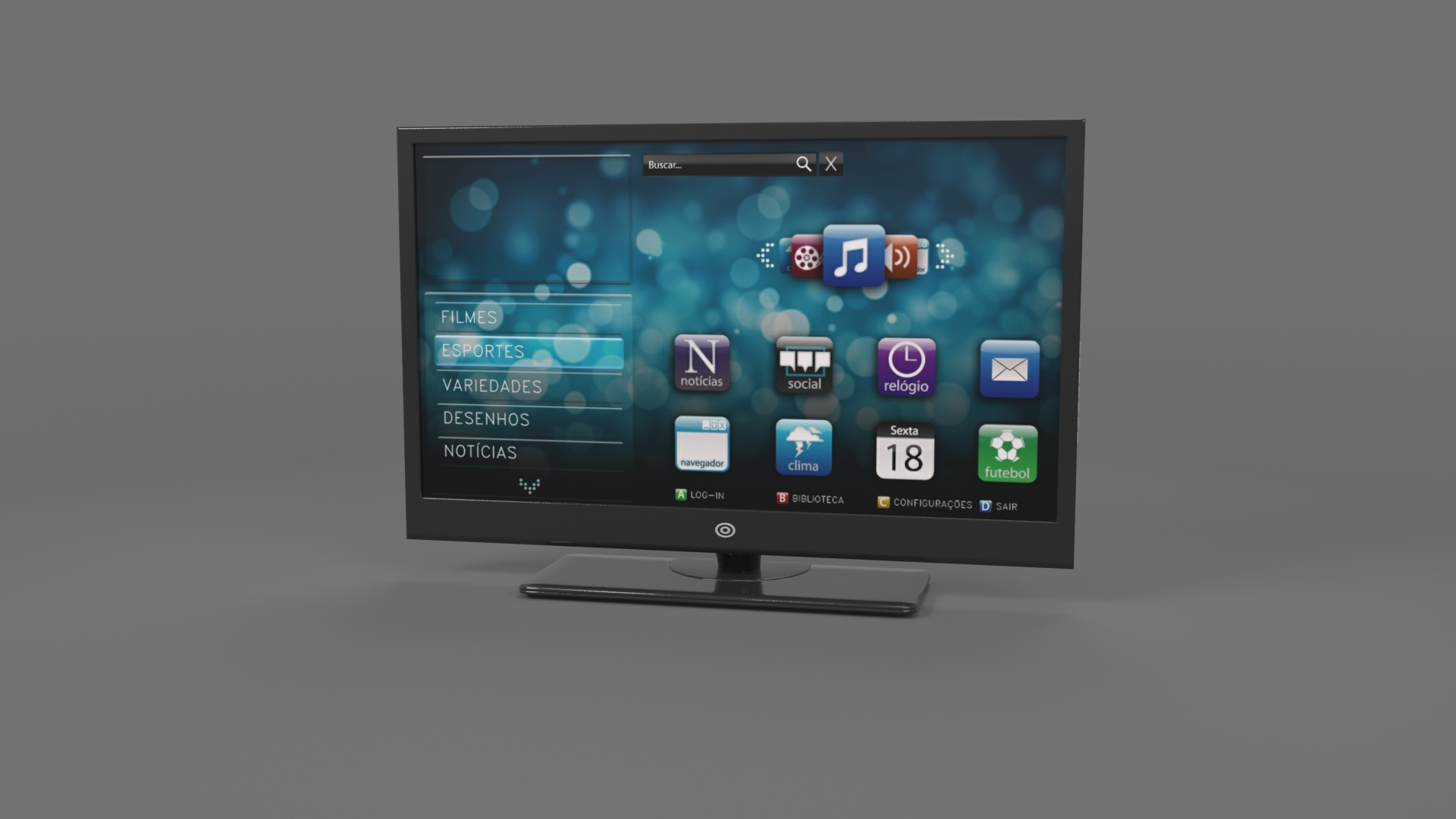 3D Smart TV - TurboSquid 2024830