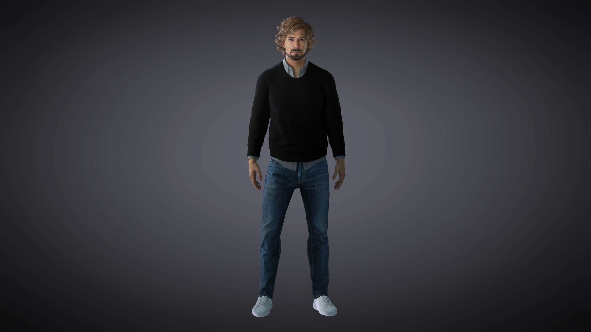 3D Casual Realistic Dude model https://p.turbosquid.com/ts-thumb/eZ/EA2fPQ/AB/2/jpg/1756746640/1920x1080/fit_q87/d7e1e3c7e37c64c1646bce29be3d822162f7e88f/2.jpg