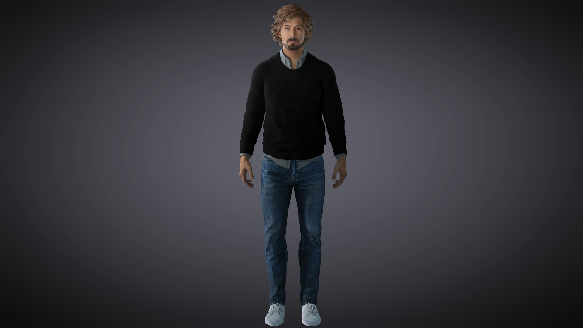 3D Casual Realistic Dude model https://p.turbosquid.com/ts-thumb/eZ/EA2fPQ/Ke/9/jpg/1756746638/1920x1080/fit_q87/645f1cdd82ee83feacab6c6af9f8b1063a05eeef/9.jpg