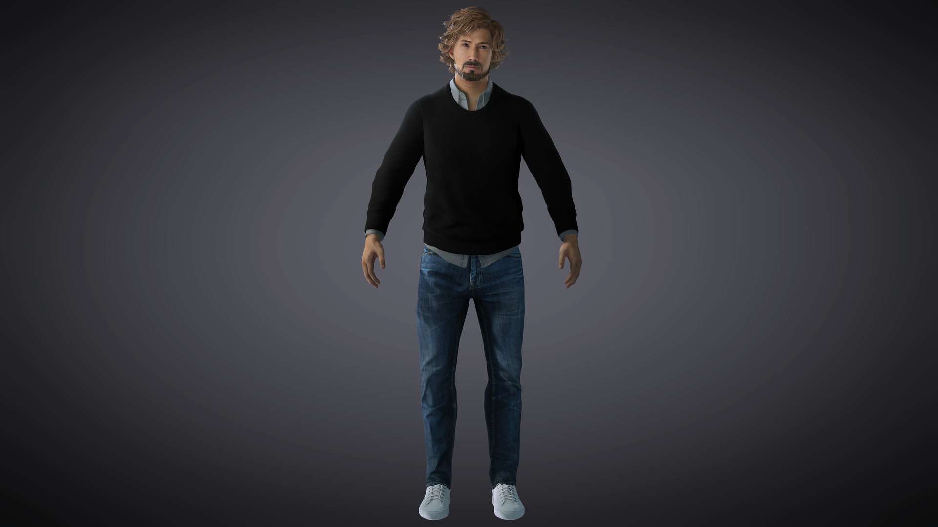 3D Casual Realistic Dude model https://p.turbosquid.com/ts-thumb/eZ/EA2fPQ/e5/4/jpg/1756746642/1920x1080/fit_q87/dcde602119baabea53d18acf4150b7f5861d4104/4.jpg