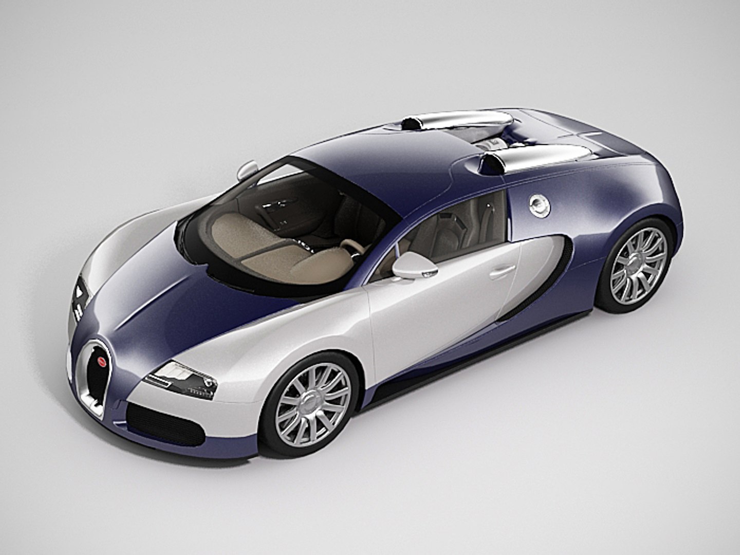 3d Model Of Bugatti Veyron