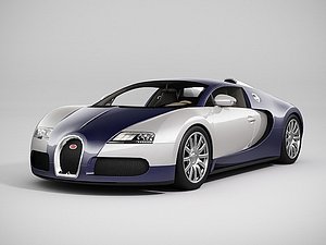 Bugatti Veyron (LowPoly)