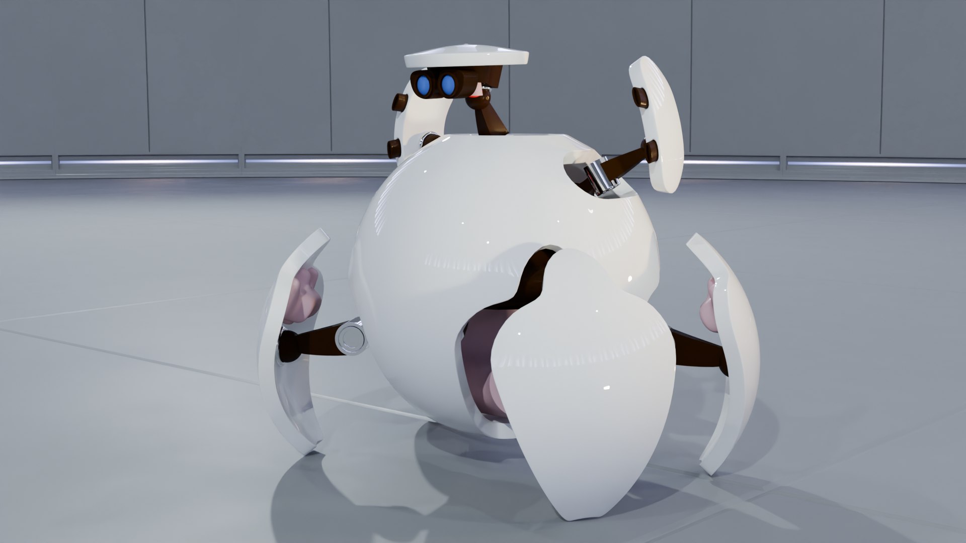 Robot Ball 3D - TurboSquid 2410106