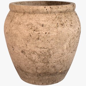 3D deco pot model