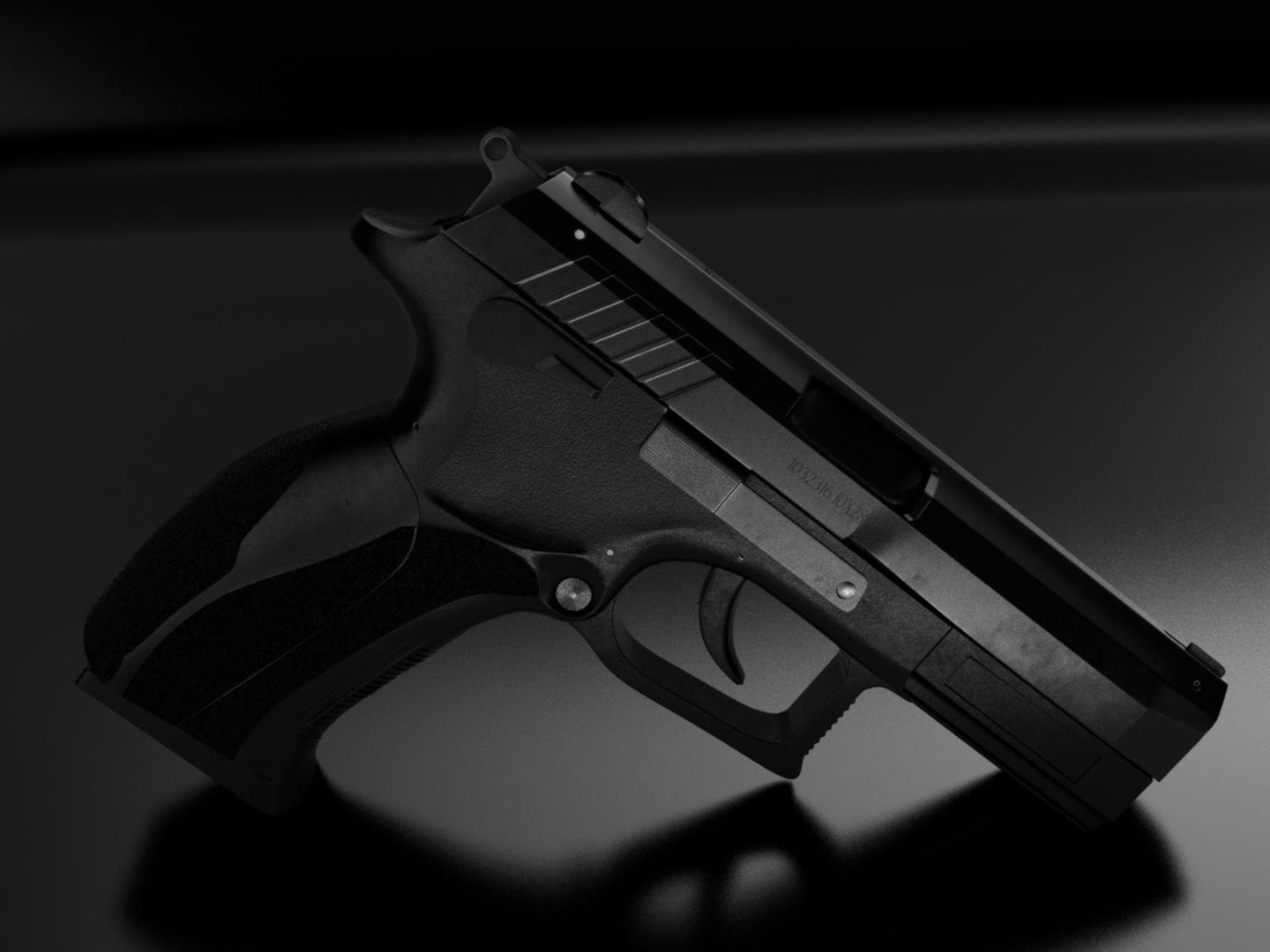 Grand Power T12 Gun 3d Model