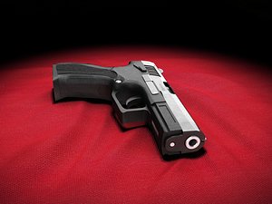 grand power t12 gun 3d model