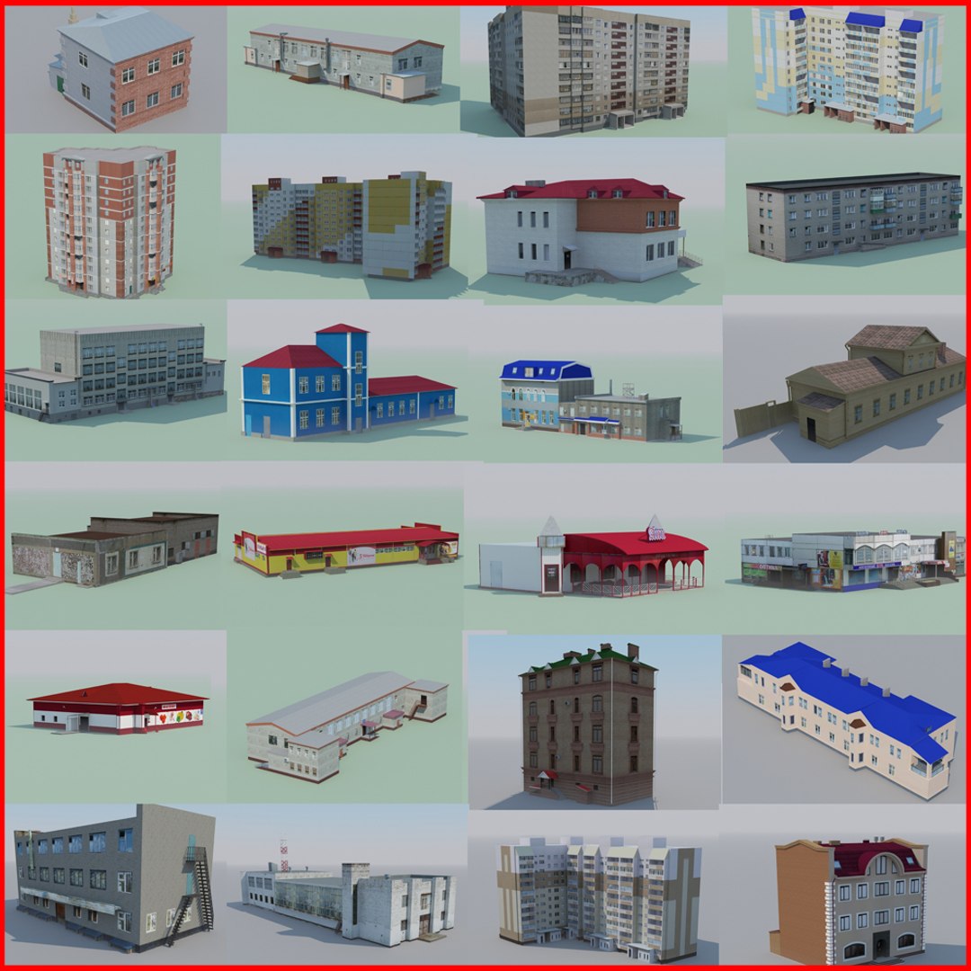 max set polygonal houses