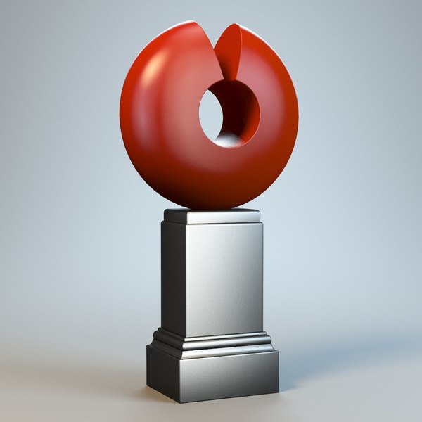 3d abstract figure m035 model