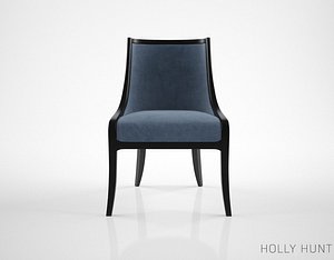 holly hunt carlyle dining chair 3d max