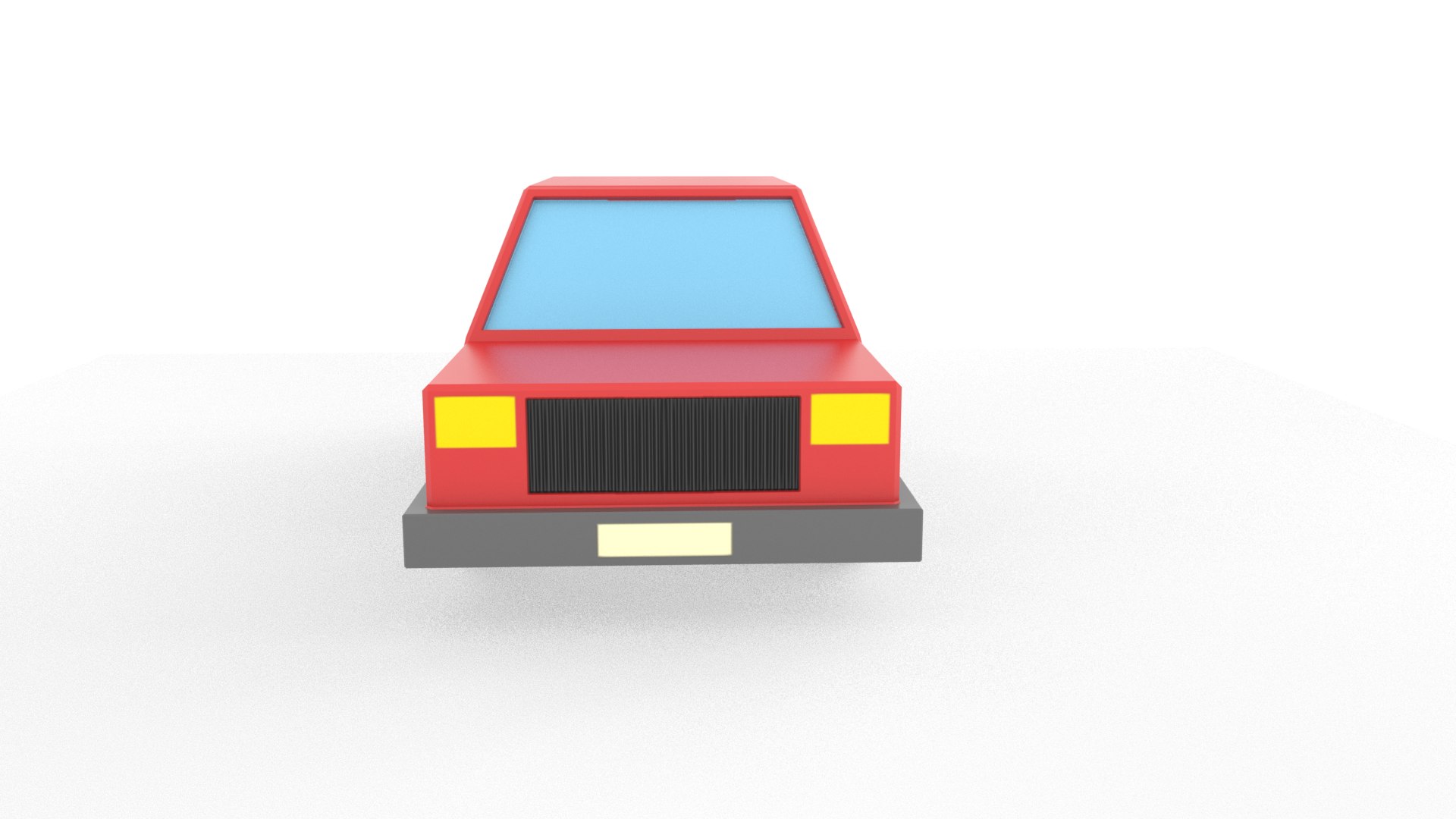 3D Low-poly Car 3d Model - Cartoon Car Low-poly - Rigged Car Model Low ...