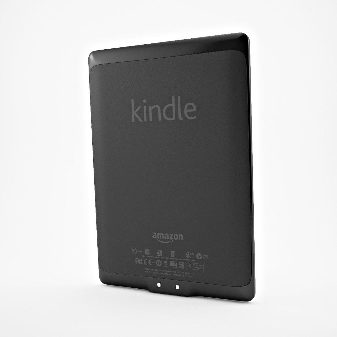 3d Realistic Amazon Kindle 5 Model