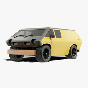 3D model box brubaker 1972