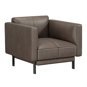3D Name Levante Chair by Natuzzi